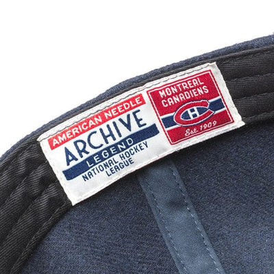 American Needle NHL Vintage Archived Legend Adjustable Hat - MT CANADIENS VINTAGE ARCHIVE LEGEND - The Hockey Shop Source For Sports