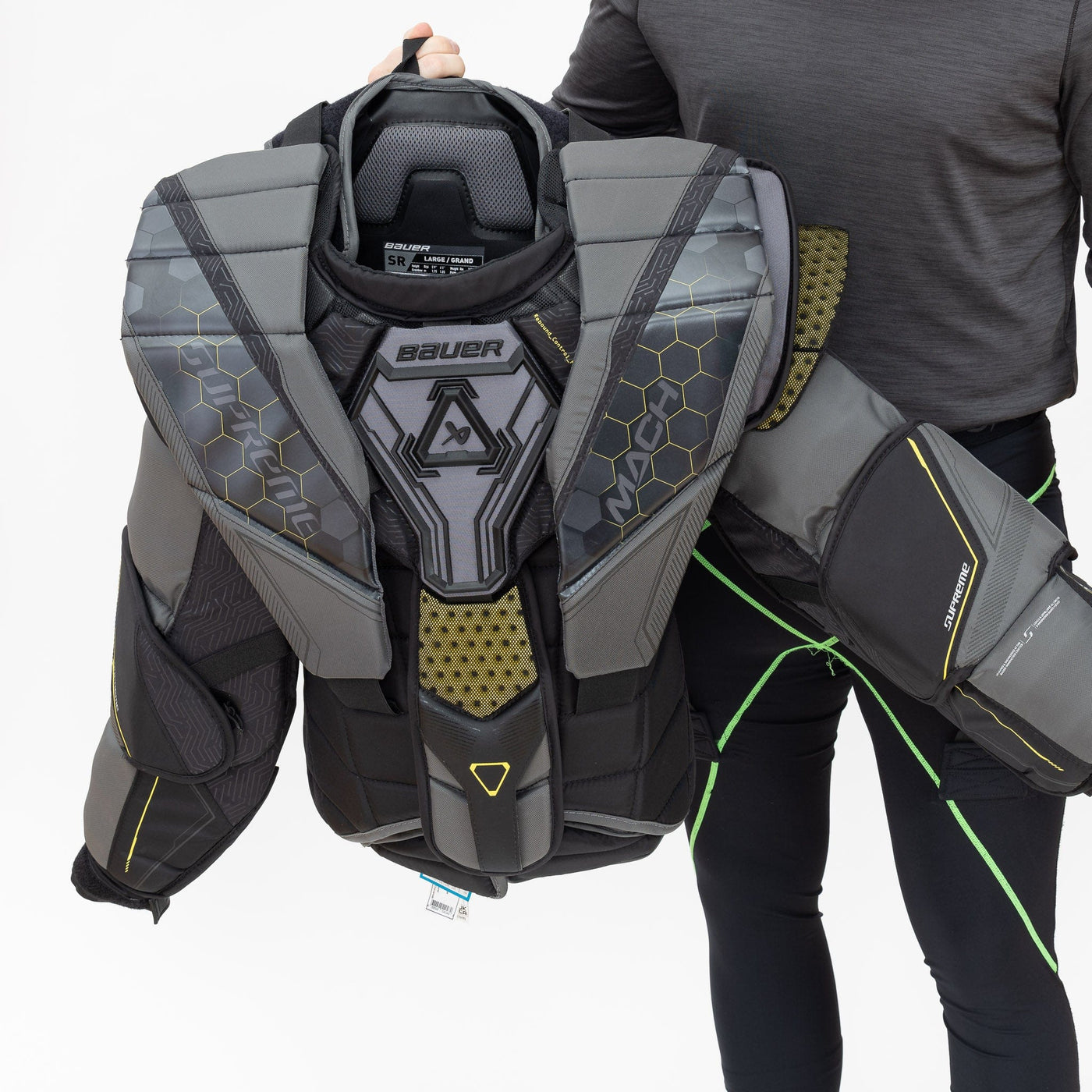 Bauer Supreme Mach Senior Chest & Arm Protector - The Hockey Shop Source For Sports