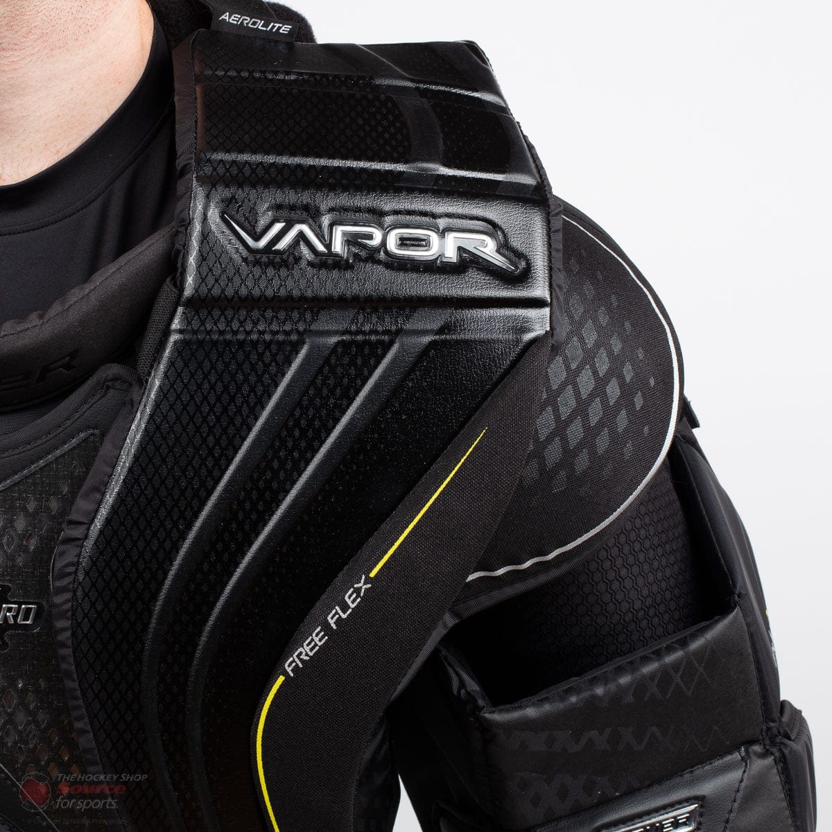 Bauer Vapor 2X Pro Senior Chest & Arm Protector - Black