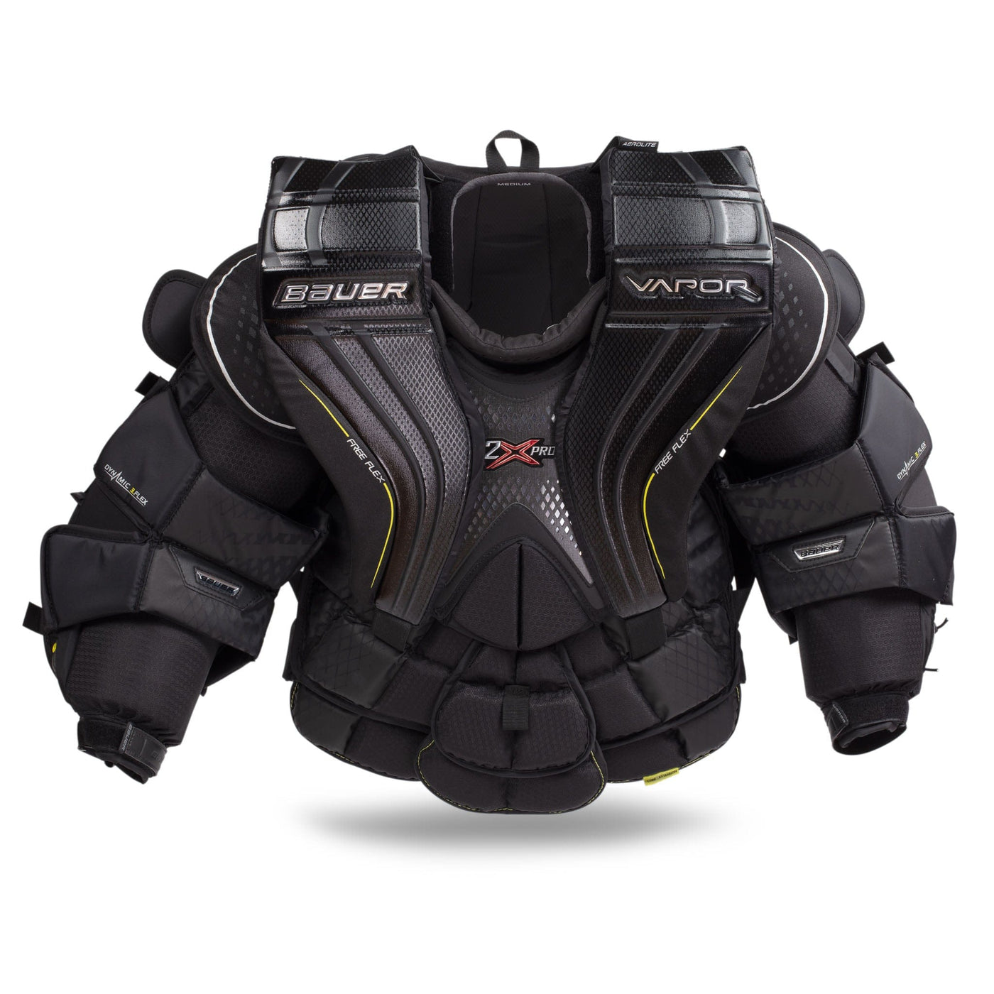 Bauer Vapor 2X Pro Senior Chest & Arm Protector - Black