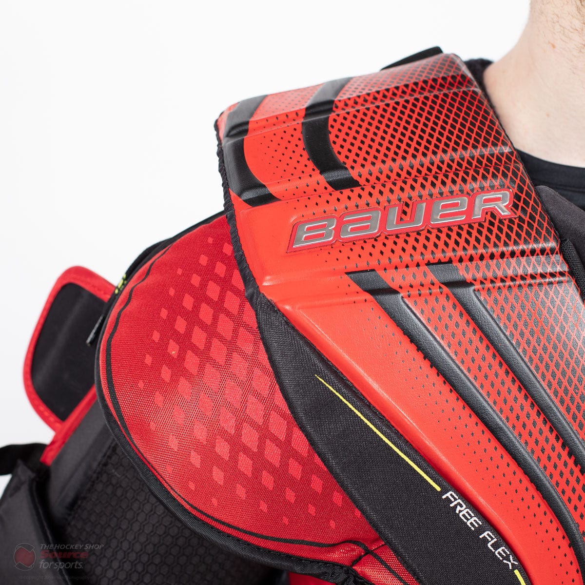 Bauer Vapor 2X Pro Senior Chest & Arm Protector - Red