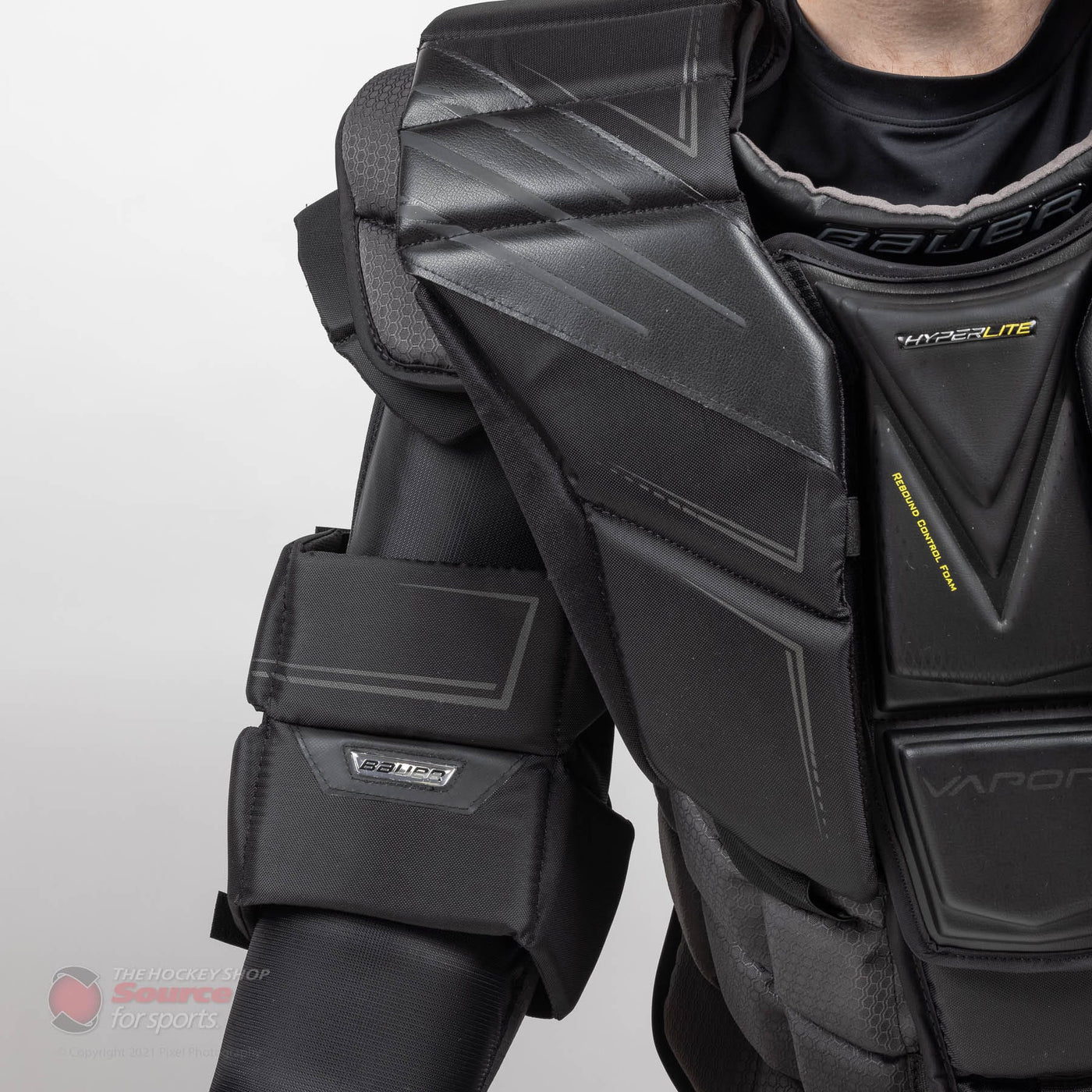 Bauer Vapor HyperLite Senior Chest & Arm Protector - Black