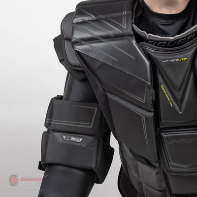 Bauer Vapor HyperLite Senior Chest & Arm Protector - Black