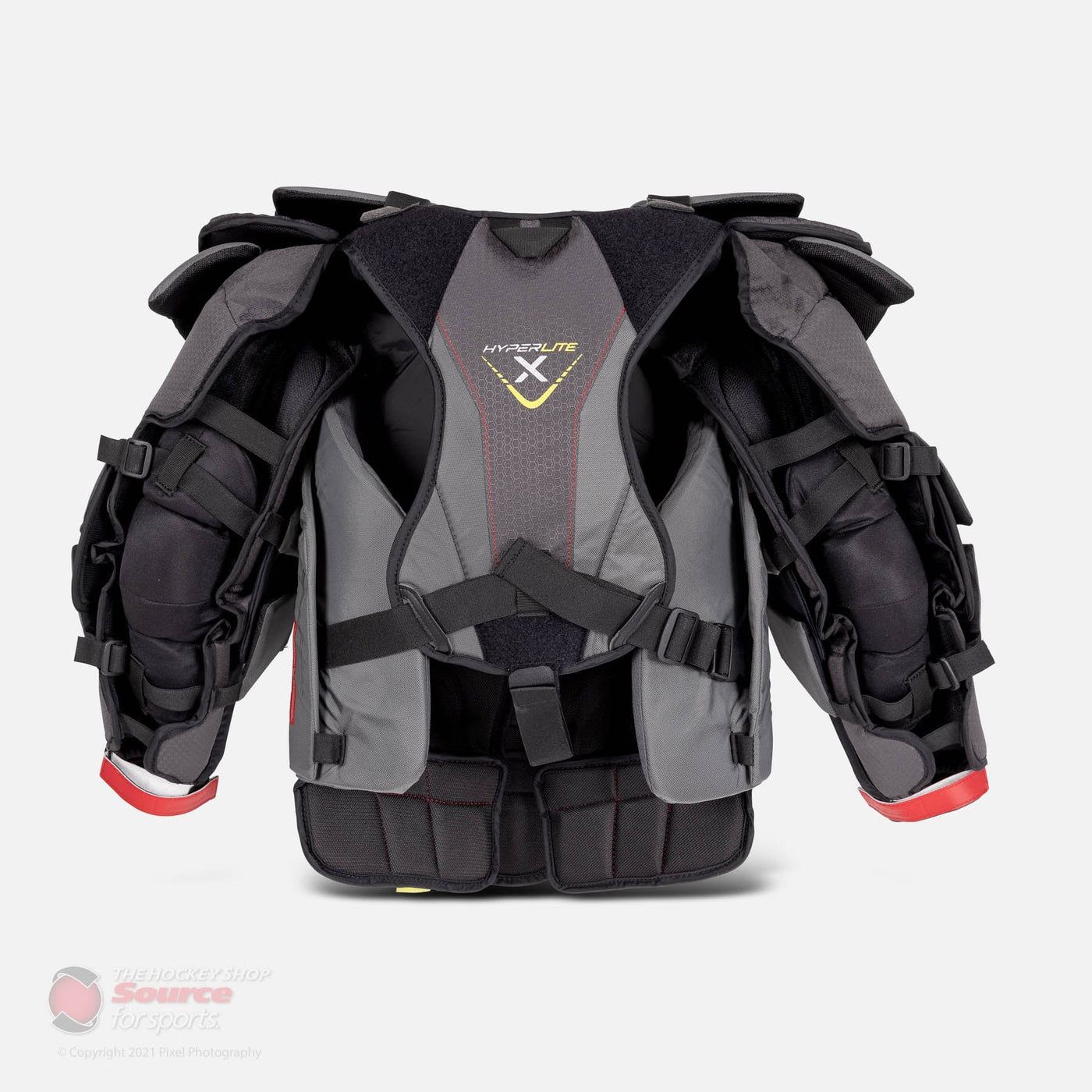 Bauer Vapor HyperLite Senior Chest & Arm Protector - Red