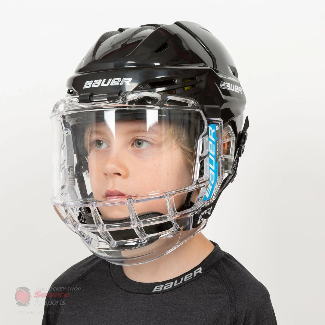 Ccm Hvr Hybrid Face Shield Junior CCM Hybrid Hockey Facemask
