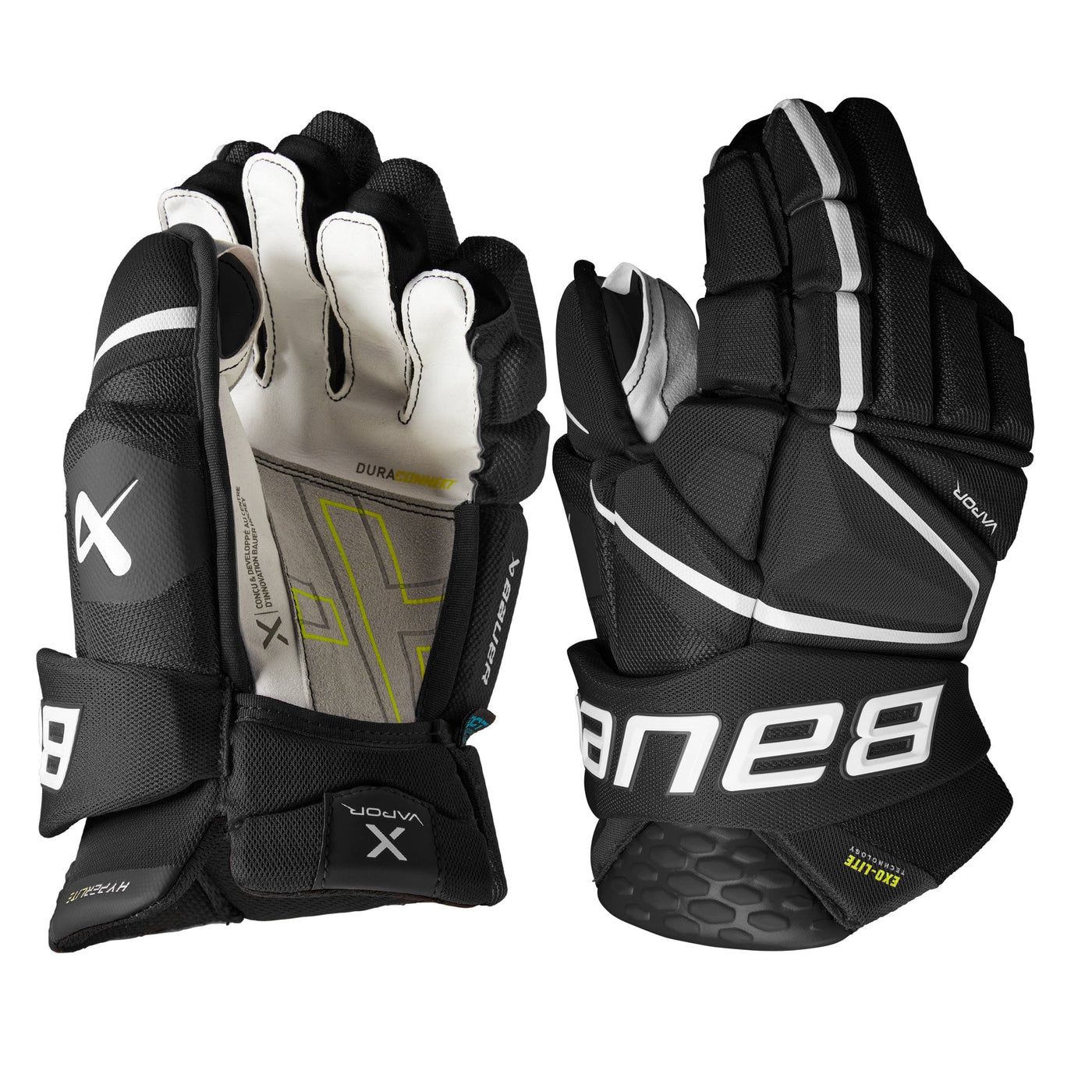 Bauer Vapor Hyperlite Intermediate Hockey Gloves - The Hockey Shop Source For Sports