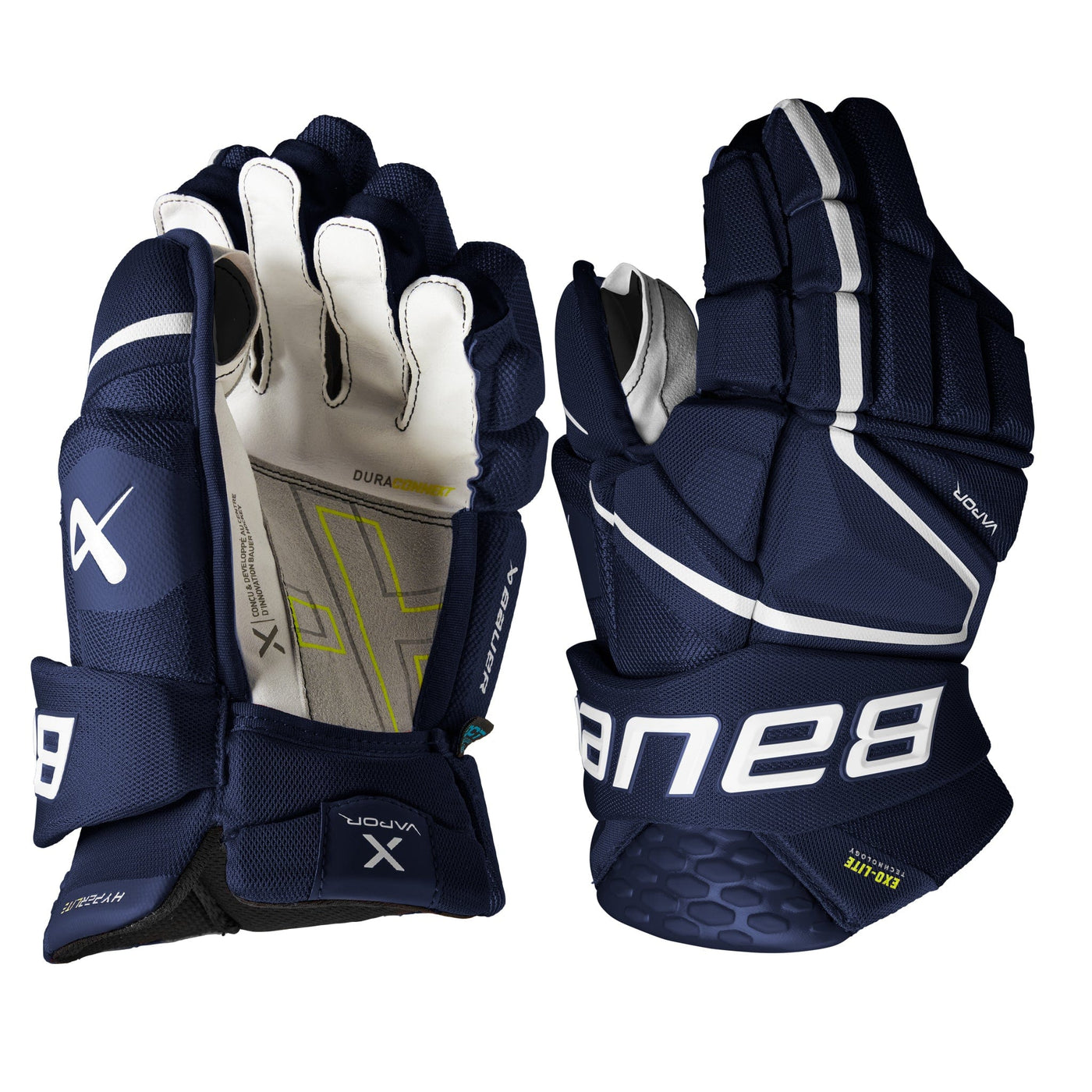 Bauer Vapor Hyperlite Intermediate Hockey Gloves - The Hockey Shop Source For Sports