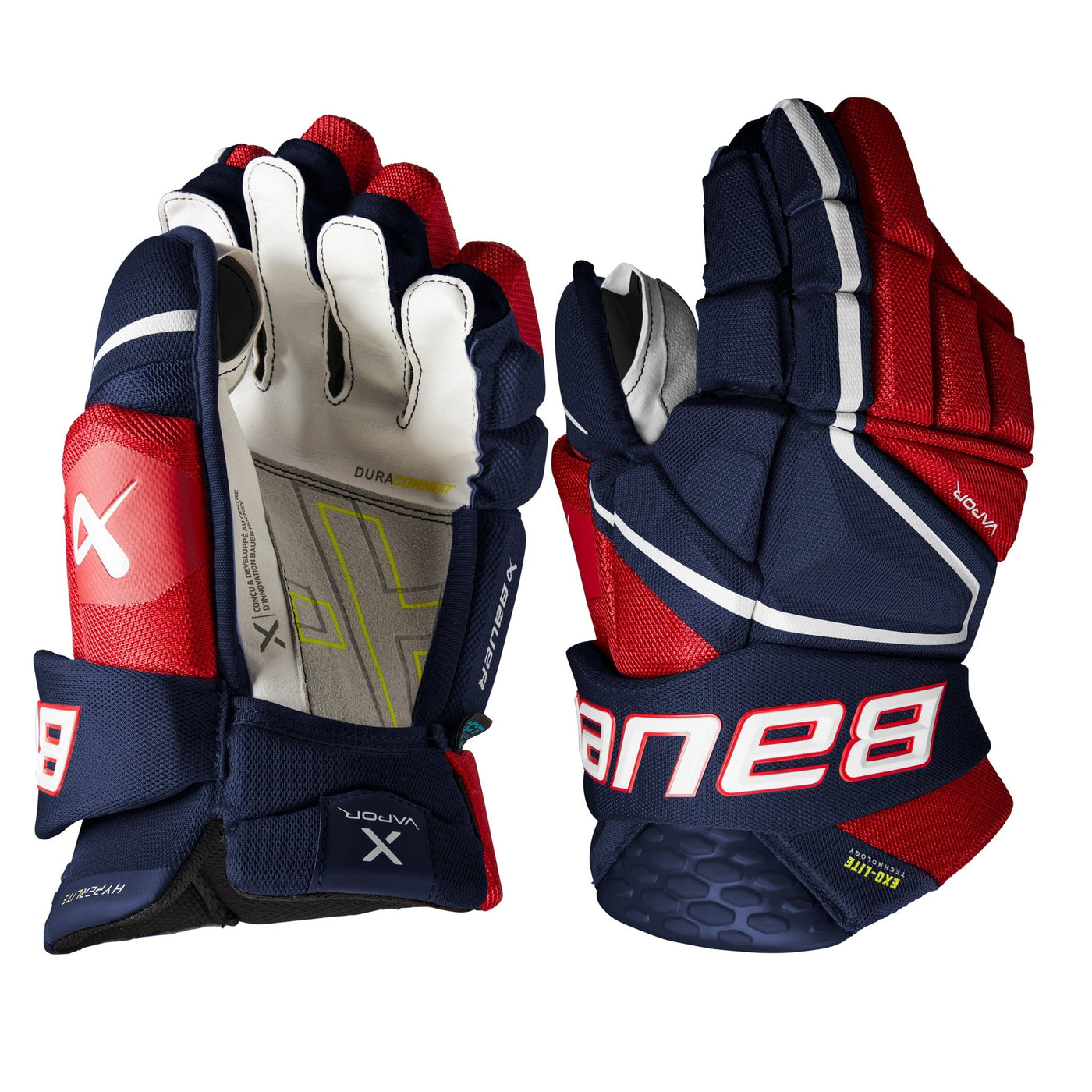 Bauer Vapor Hyperlite Intermediate Hockey Gloves - The Hockey Shop Source For Sports