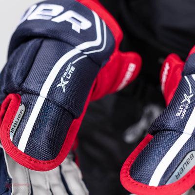 Bauer Vapor X Velocity Lite Junior Hockey Gloves (2018)