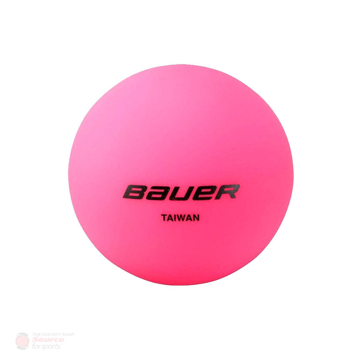 Bauer No Bounce Hockey Ball - Cool Pink