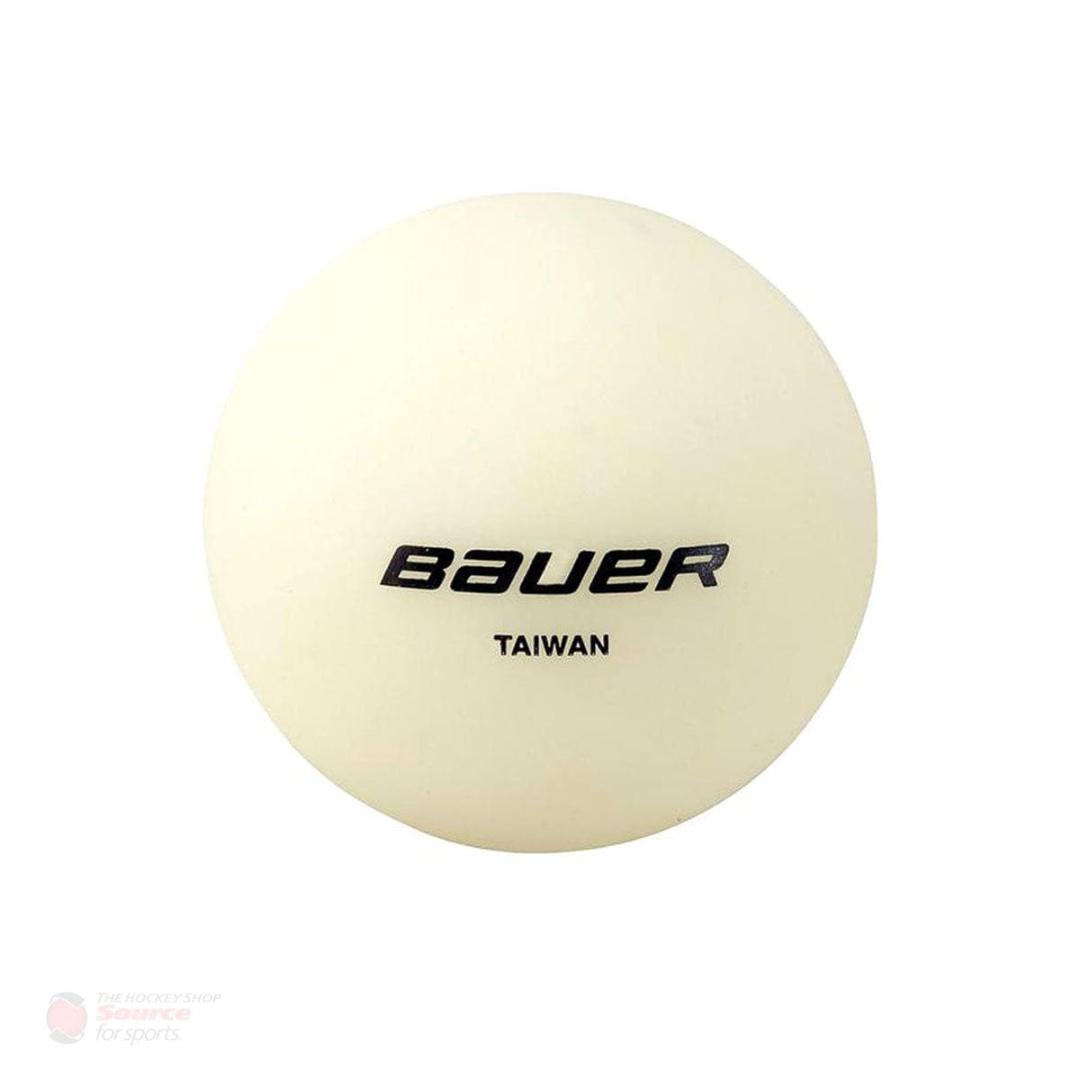 Bauer No Bounce Hockey Ball - Glow in the Dark