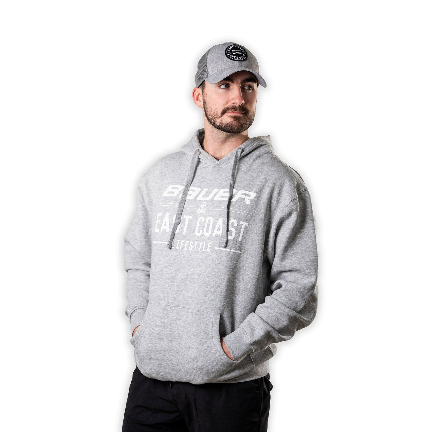 Bauer Hoodies Bauer ECL Senior Hoodie Grey / M - TheHockeyShop