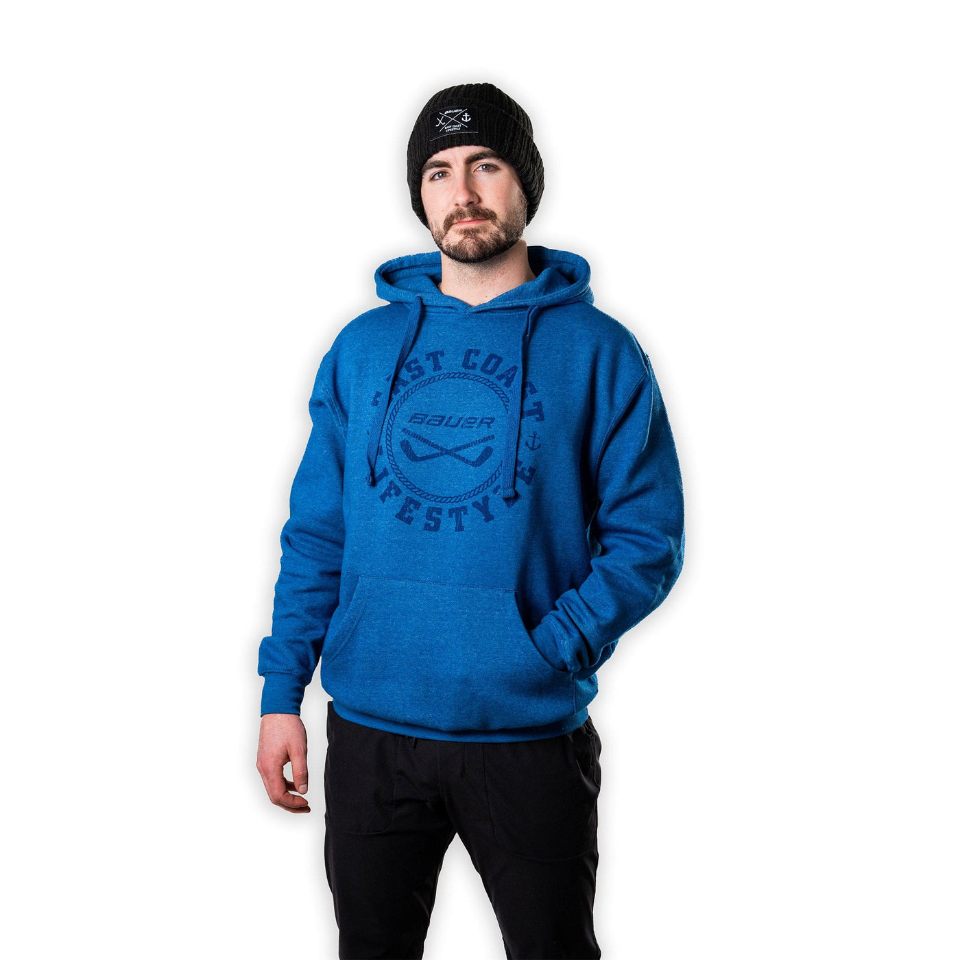 Bauer Hoodies Bauer ECL Senior Hoodie Royal / S - TheHockeyShop