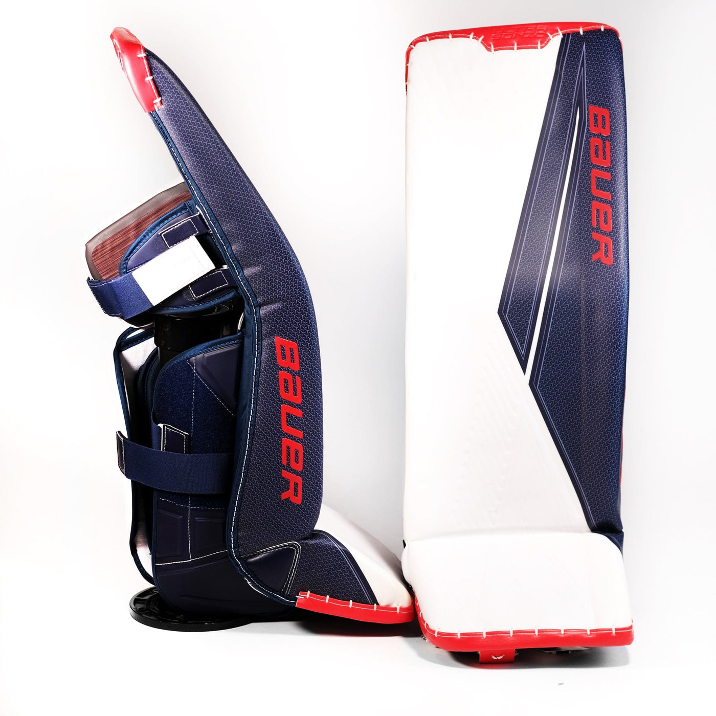 Bauer Supreme Pro Custom Senior Goalie Leg Pads - Connor Lacouvee - The Hockey Shop Source For Sports
