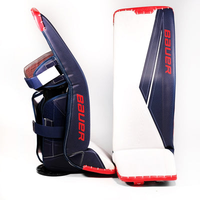 Bauer Supreme Pro Custom Senior Goalie Leg Pads - Connor Lacouvee - The Hockey Shop Source For Sports