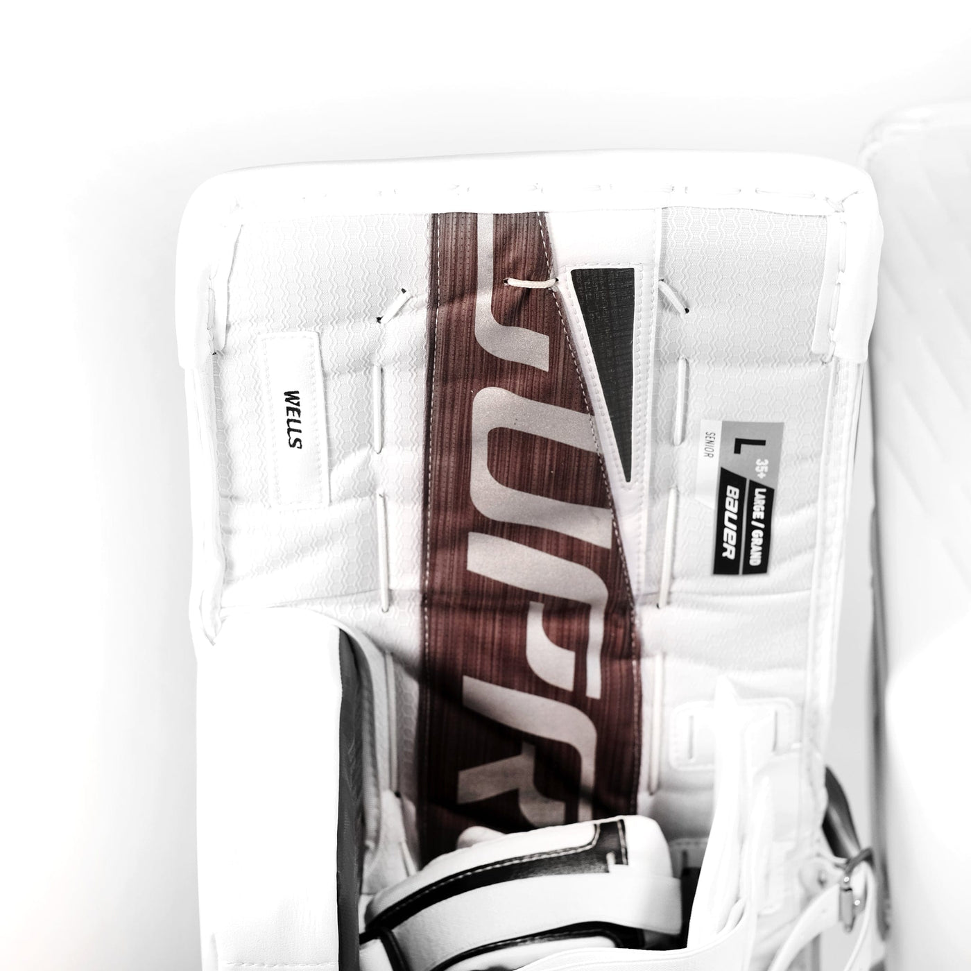 Bauer Supreme Pro Custom Senior Goalie Leg Pads - Dylan Wells - The Hockey Shop Source For Sports