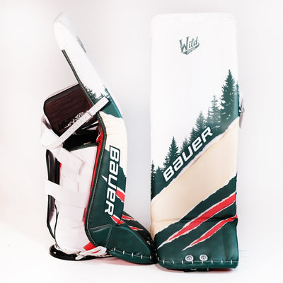 Bauer Supreme Pro Custom Senior Goalie Leg Pads - Hunter Jones - The Hockey Shop Source For Sports