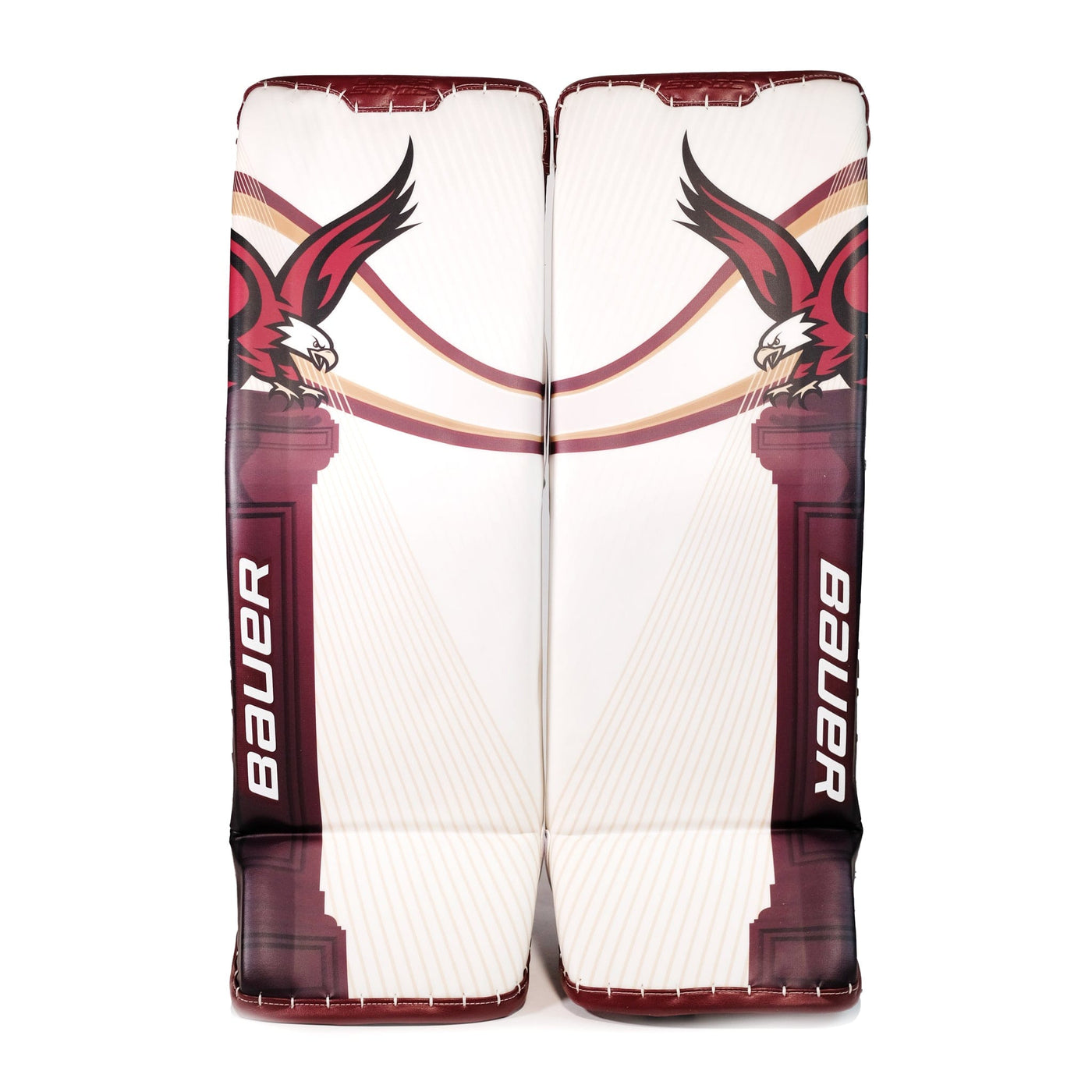 Bauer Supreme Pro Custom Senior Goalie Leg Pads - Jack Moffat - The Hockey Shop Source For Sports