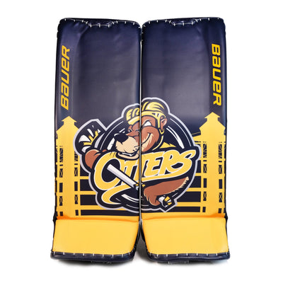 Bauer Supreme Pro Custom Senior Goalie Leg Pads - Nolan Lalonde - The Hockey Shop Source For Sports