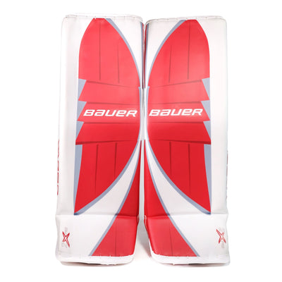 Bauer Supreme Pro Custom Senior Goalie Leg Pads (Vapor Logo) - Tommy Nappier - The Hockey Shop Source For Sports