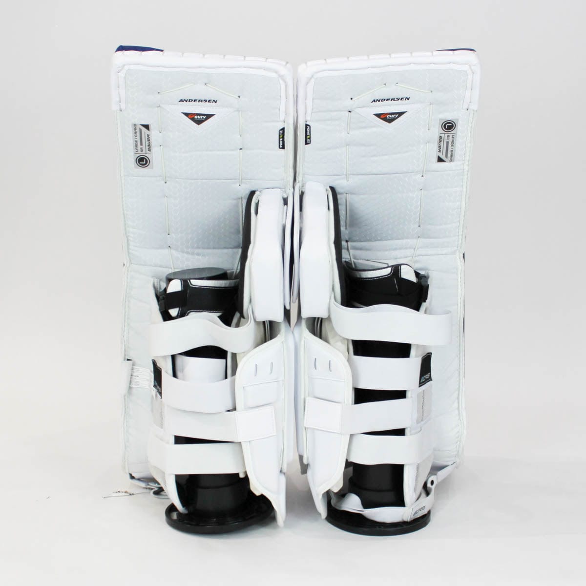Bauer Supreme UltraSonic Senior Pro Stock Goalie Leg Pads - Frederik Andersen