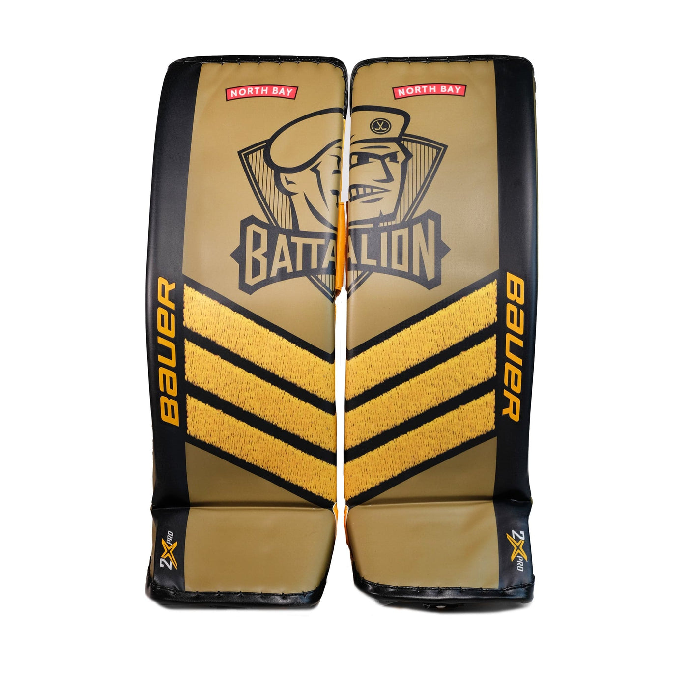 Bauer Vapor Pro Custom Senior Goalie Leg Pads - Joe Vrbetic - The Hockey Shop Source For Sports