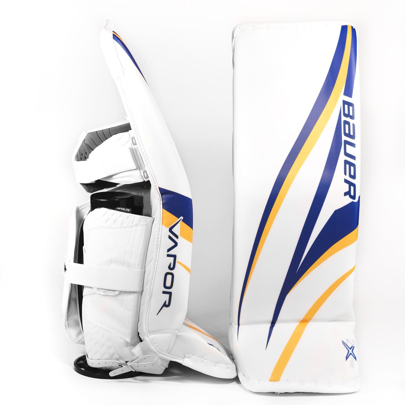 Bauer Vapor Pro Custom Senior Goalie Leg Pads - Mareks Mitens - The Hockey Shop Source For Sports