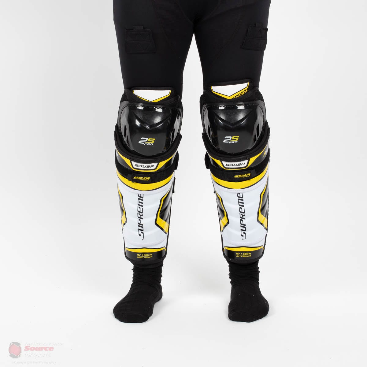 Bauer Supreme 2S Pro Junior Hockey Shin Guards