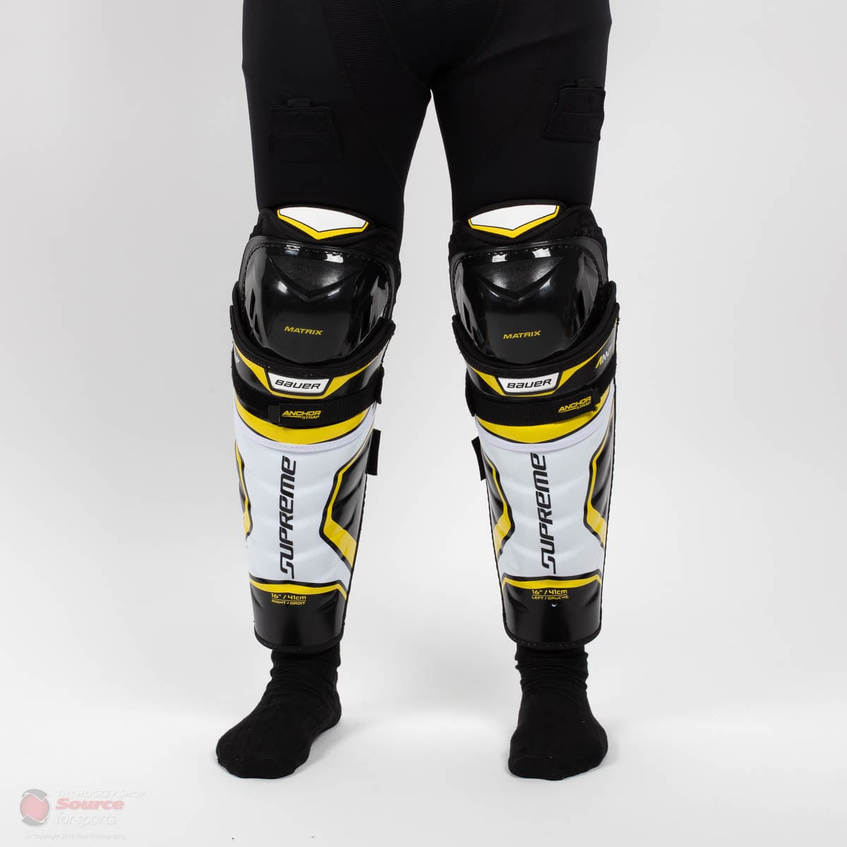 Bauer Supreme Matrix Junior Hockey Shin Guards (2019)