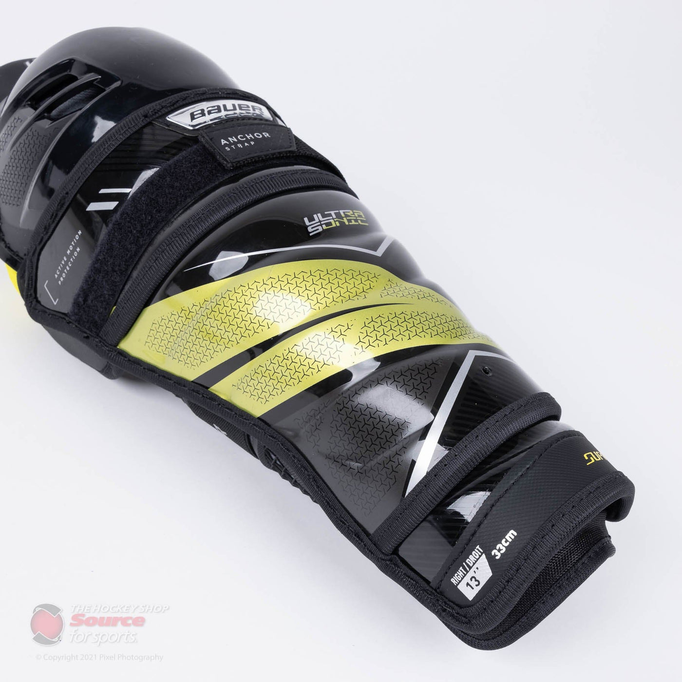 Bauer Supreme UltraSonic Intermediate Hockey Shin Guards