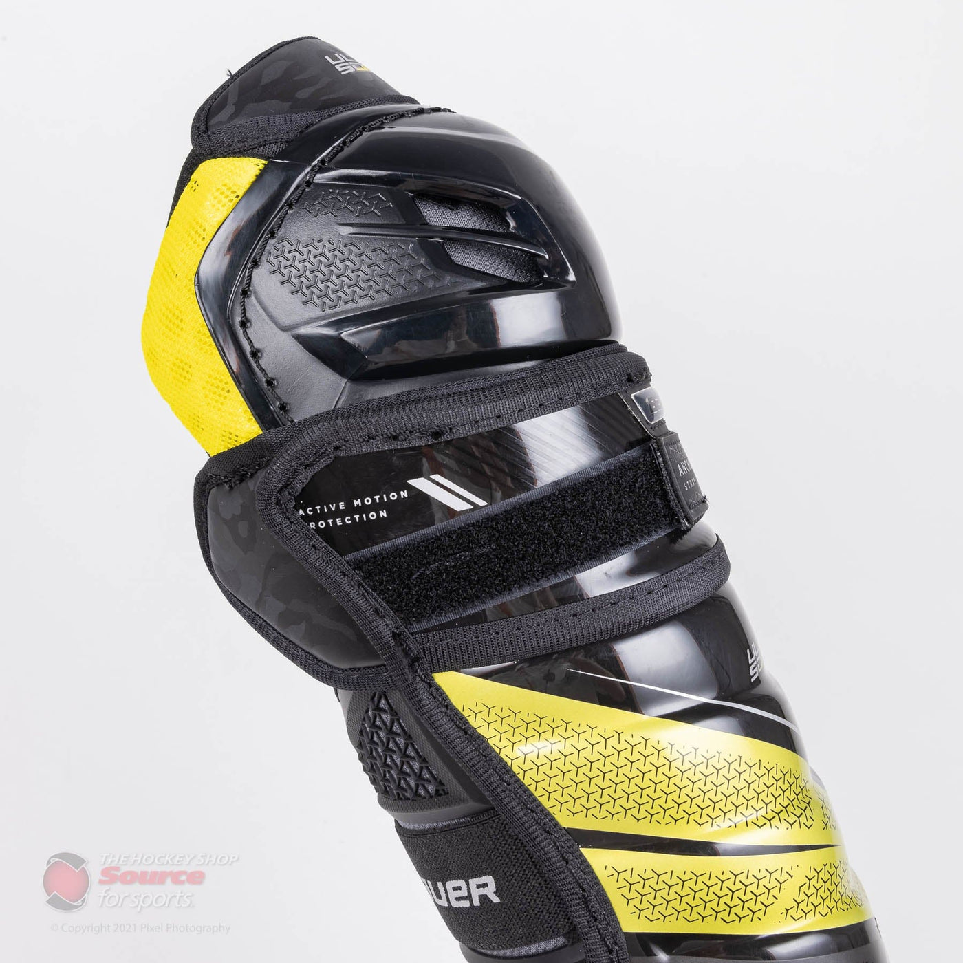 Bauer Supreme UltraSonic Junior Hockey Shin Guards