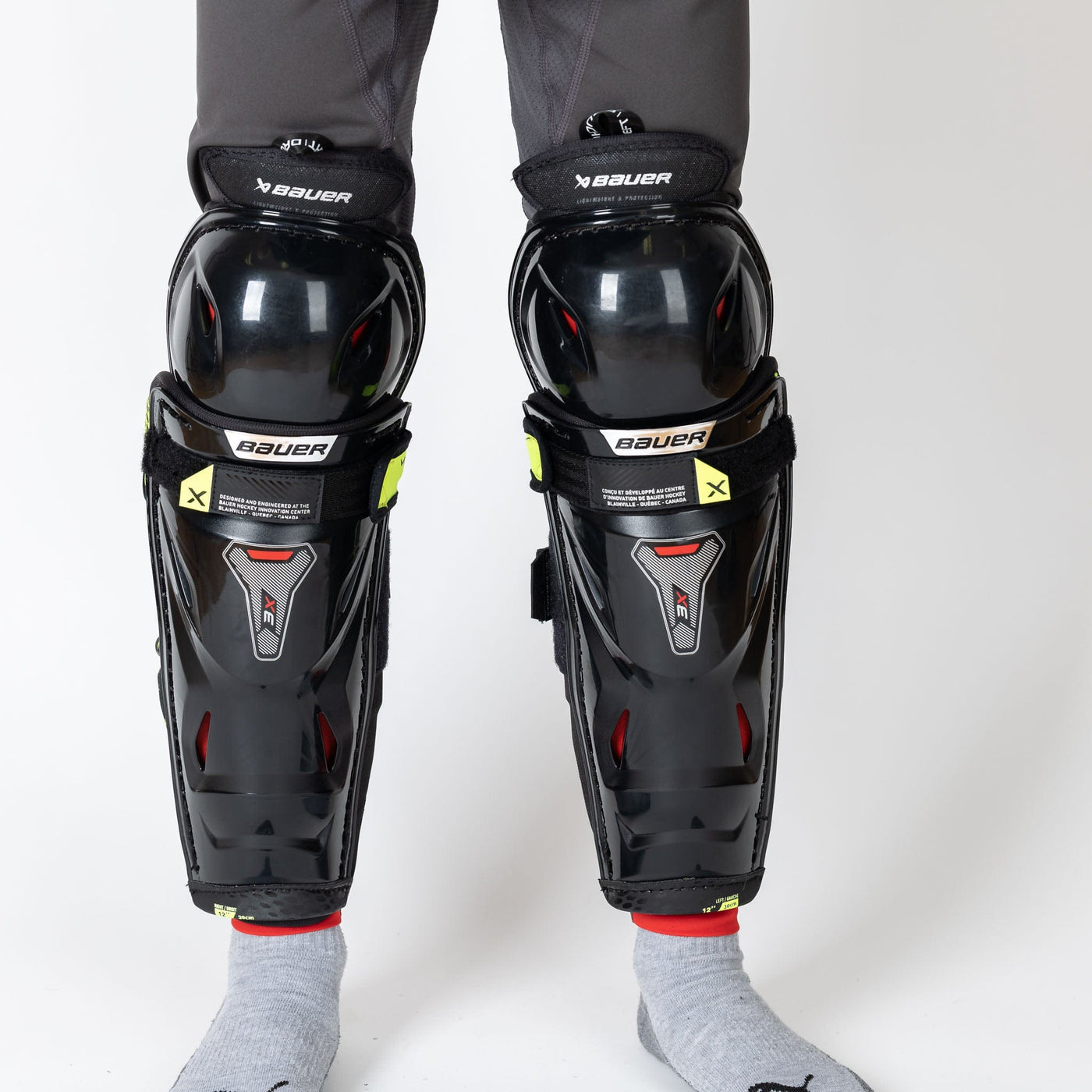 Bauer Vapor 3X Junior Hockey Shin Guards - The Hockey Shop Source For Sports