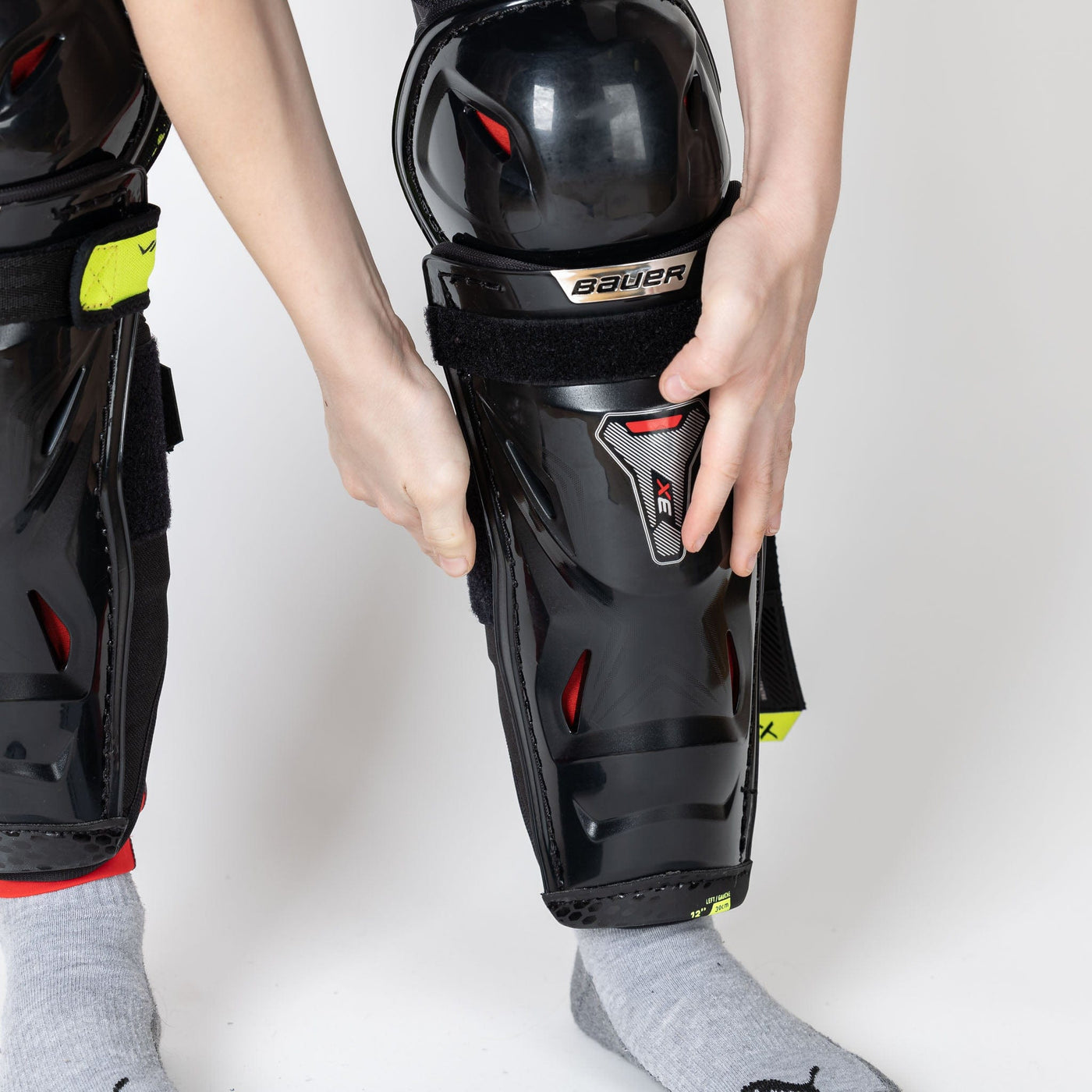 Bauer Vapor 3X Junior Hockey Shin Guards - The Hockey Shop Source For Sports