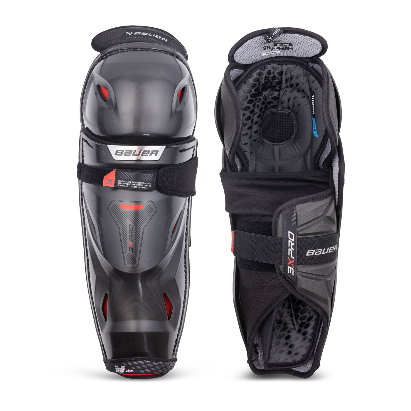 Bauer Vapor 3X Pro Senior Hockey Shin Guards - The Hockey Shop Source For Sports