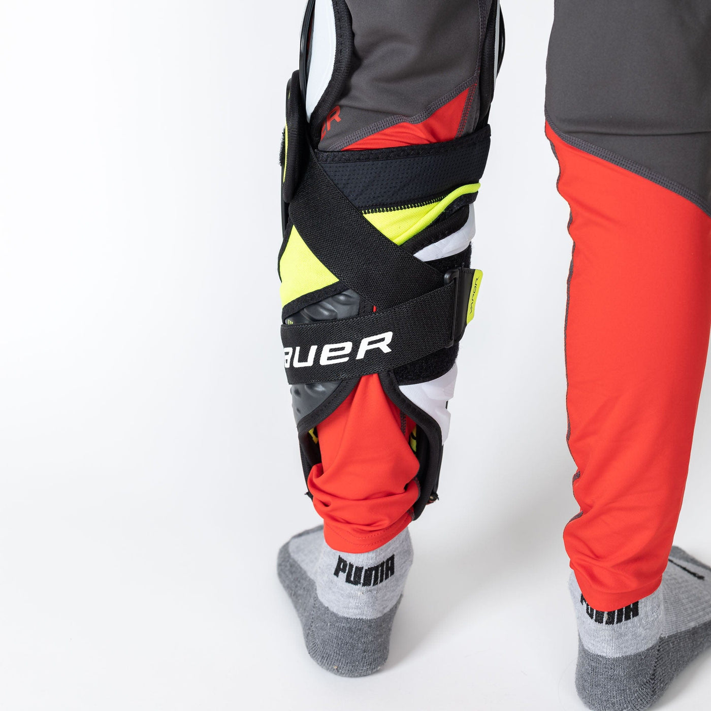 Bauer Vapor Hyperlite Junior Hockey Shin Guards - The Hockey Shop Source For Sports