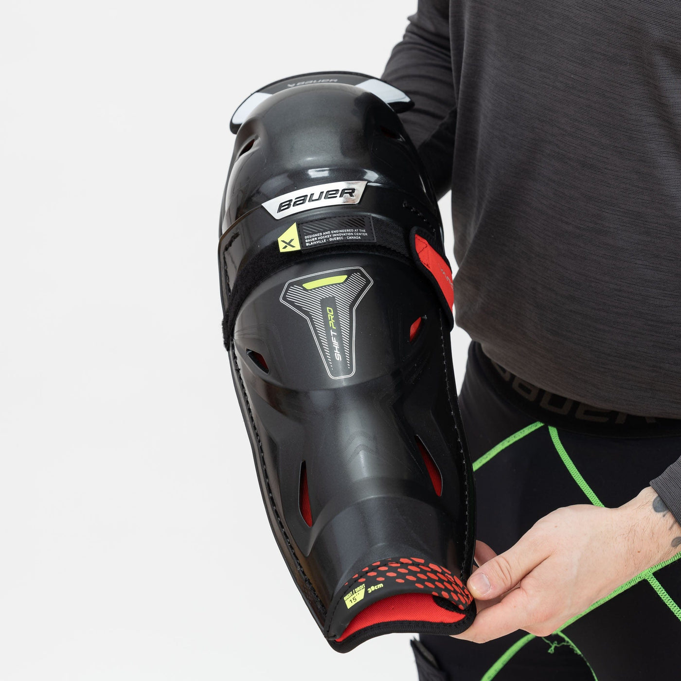 Bauer Vapor Shift Pro Junior Hockey Shin Guards - The Hockey Shop Source For Sports