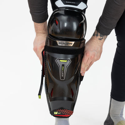 Bauer Vapor Shift Pro Senior Hockey Shin Guards - The Hockey Shop Source For Sports