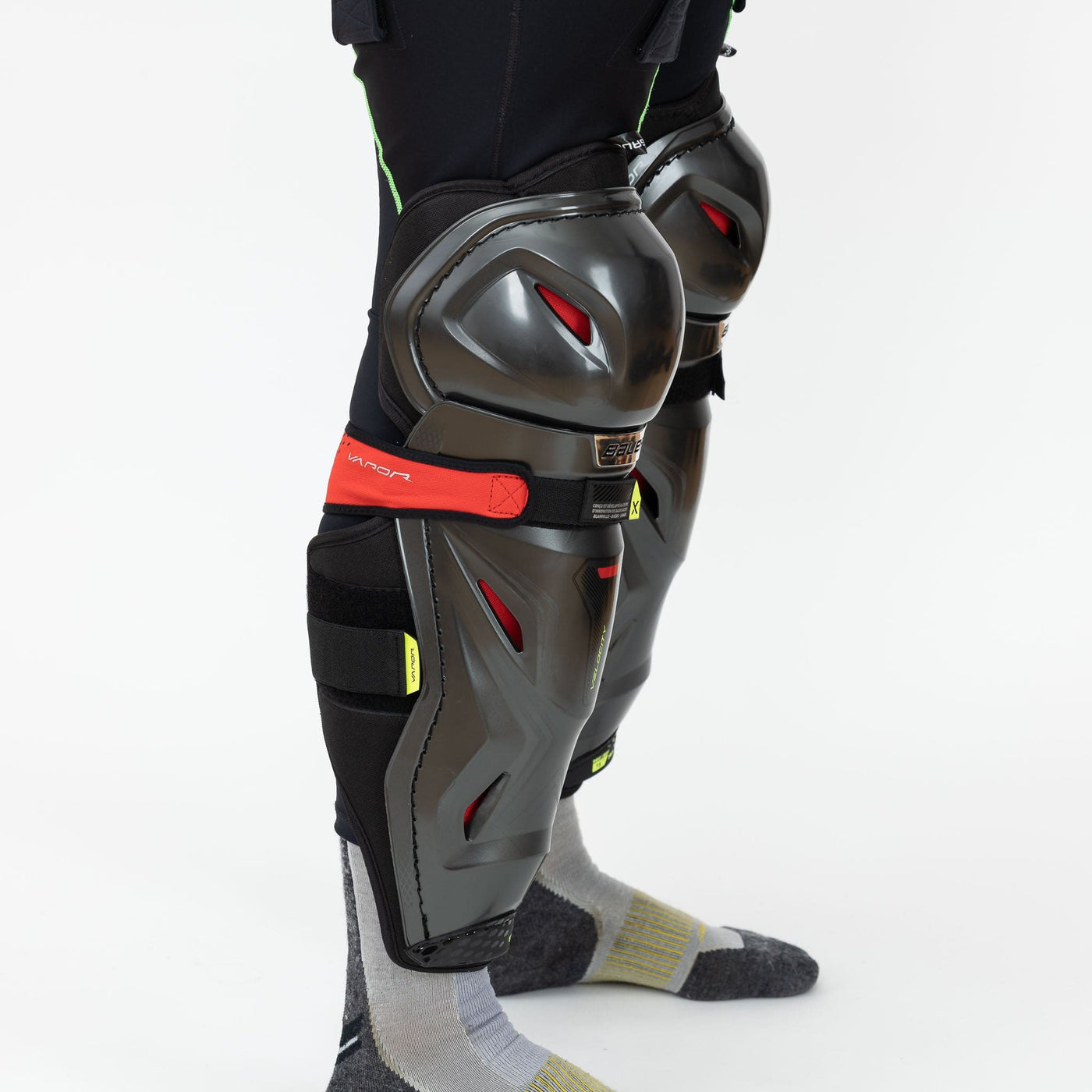 Bauer Vapor Velocity Senior Hockey Shin Guards - The Hockey Shop Source For Sports