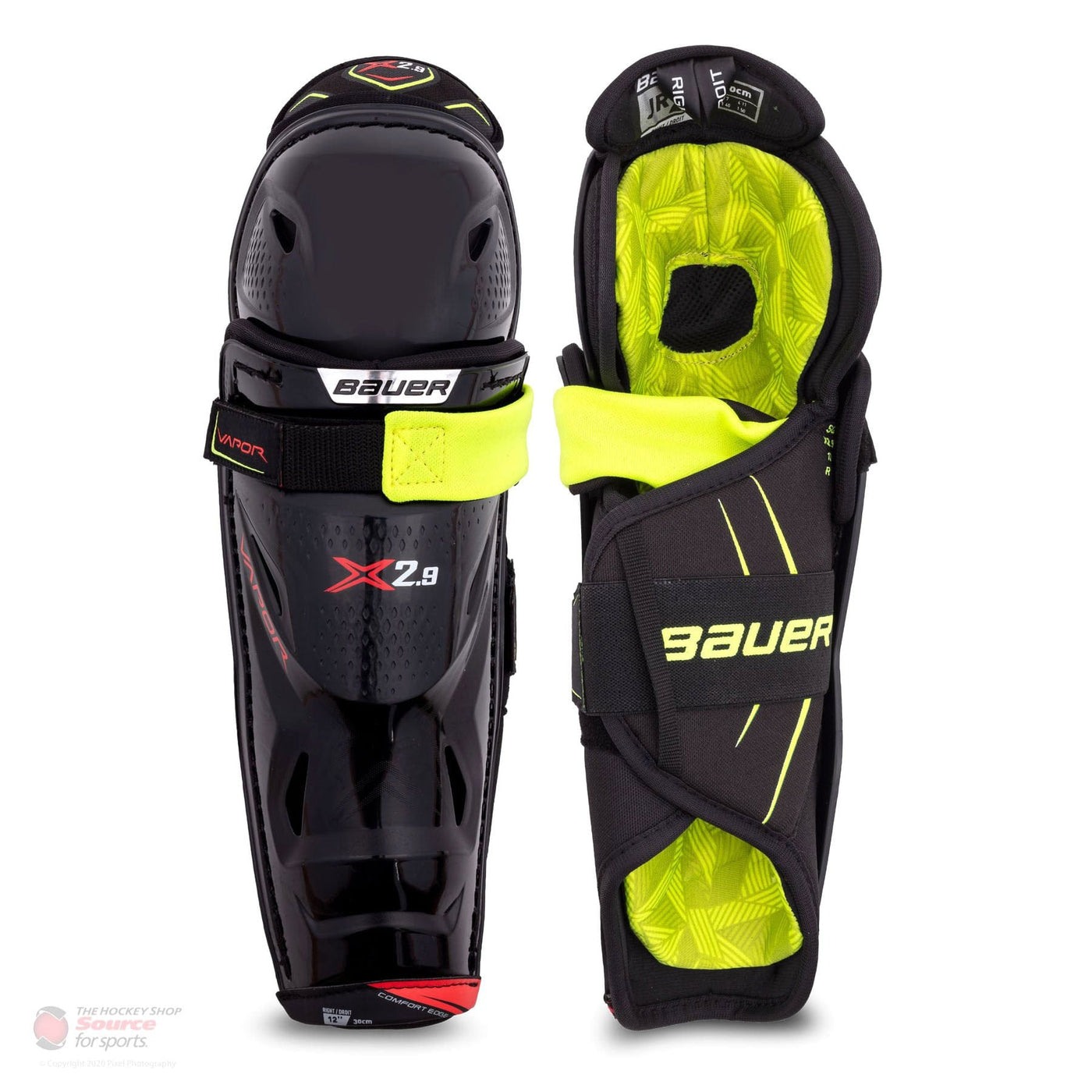 Bauer Vapor X2.9 Junior Hockey Shin Guards