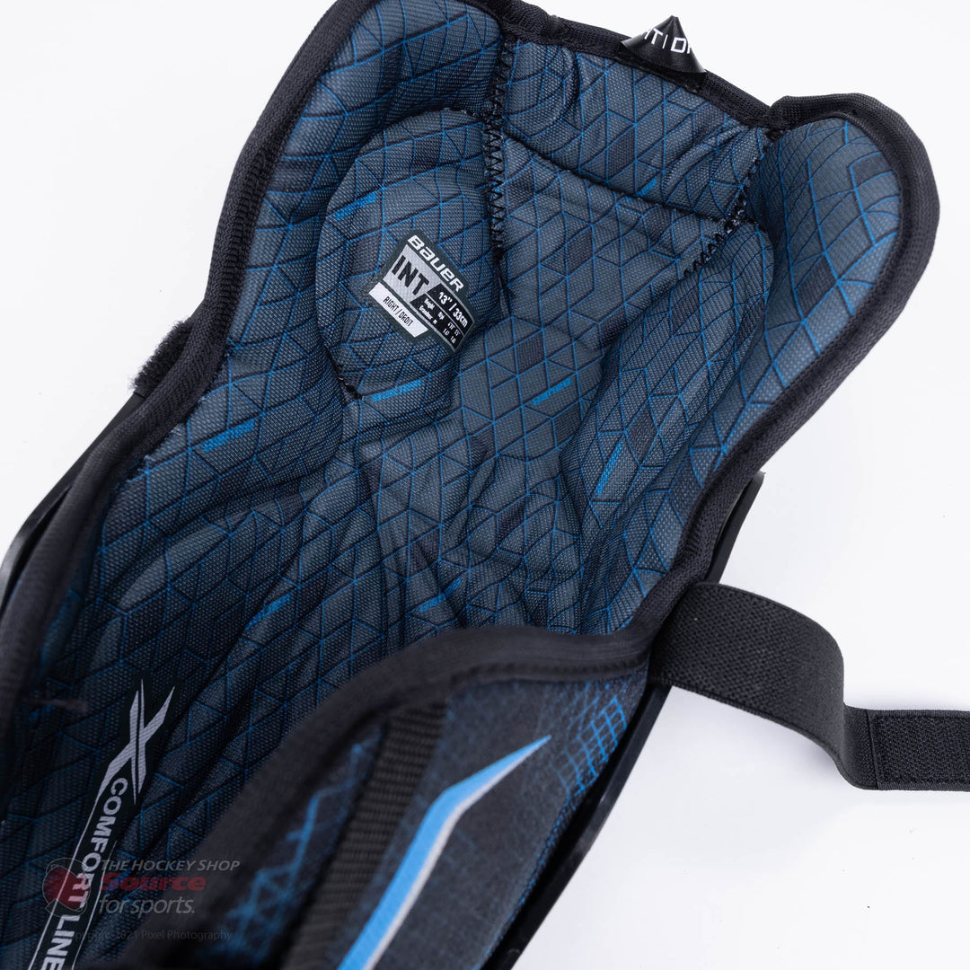 【海外限定】 Bauer X Intermediate Hockey Shin Guards - 2021 ロッド