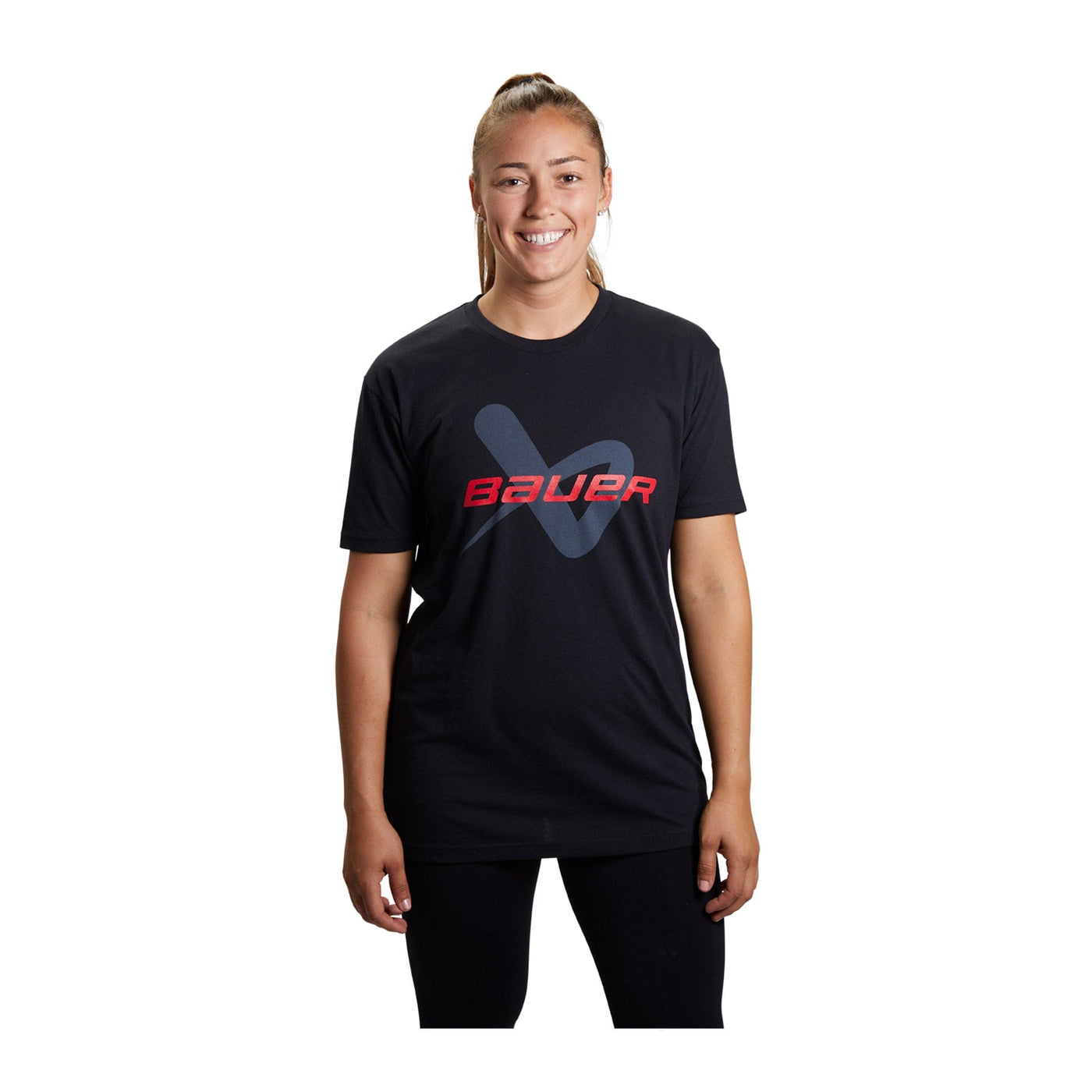 Bauer Lockup Mens Shortsleeve Shirt - The Hockey Shop Source For Sports