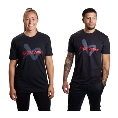 Bauer Lockup Mens Shortsleeve Shirt - The Hockey Shop Source For Sports