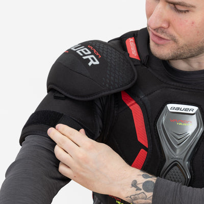 Bauer Vapor Velocity Intermediate Hockey Shoulder Pads - The Hockey Shop Source For Sports