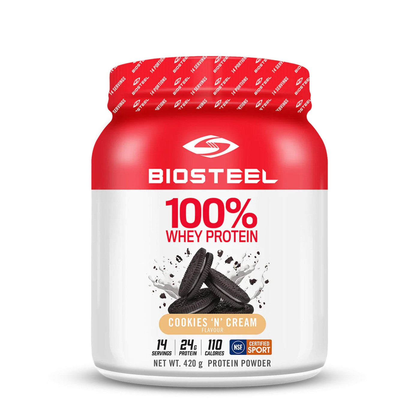BioSteel 100% Whey Protein Blend - Cookies & Cream - The Hockey Shop Source For Sports