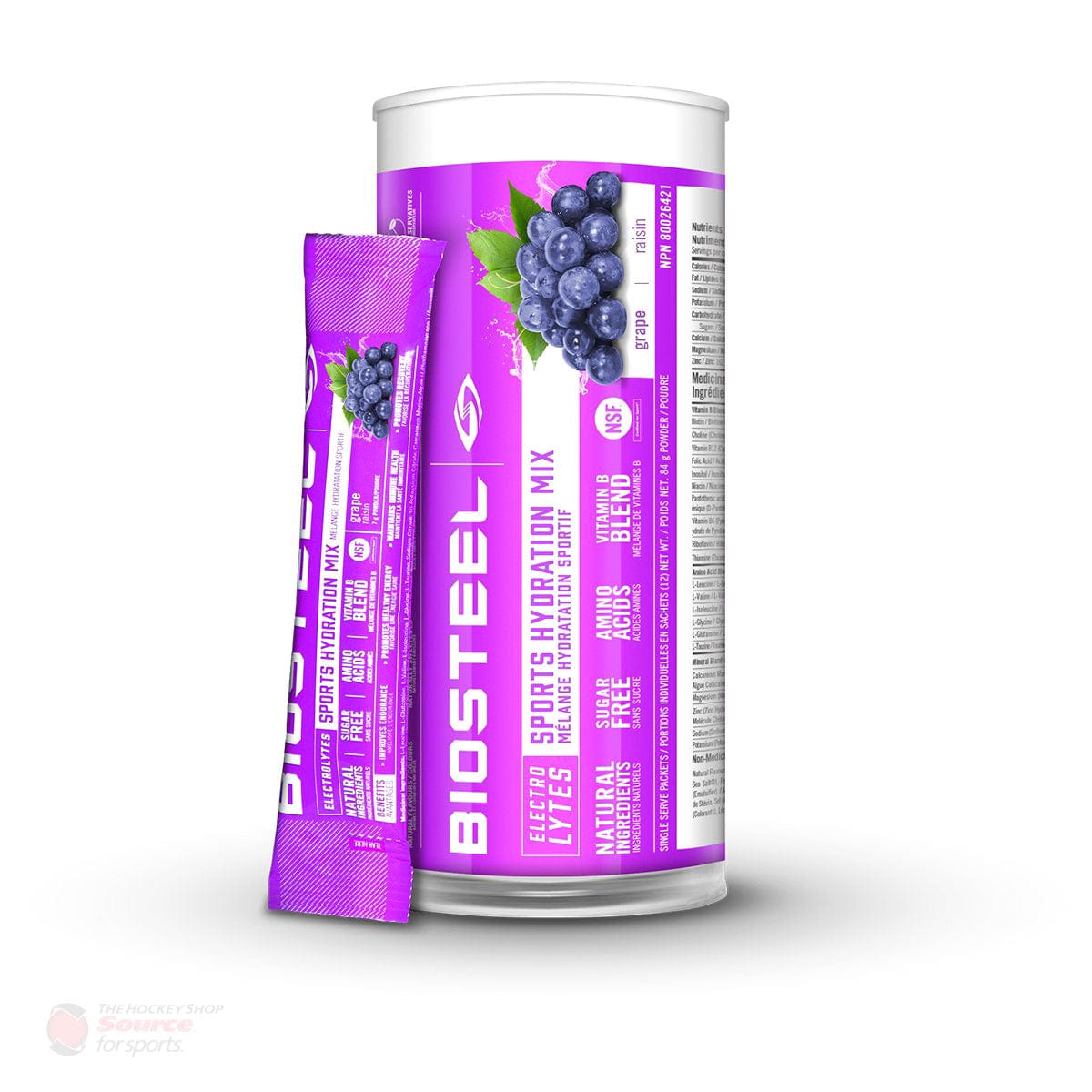 BioSteel High Performance Sports Mix - Grape (12 Packets)