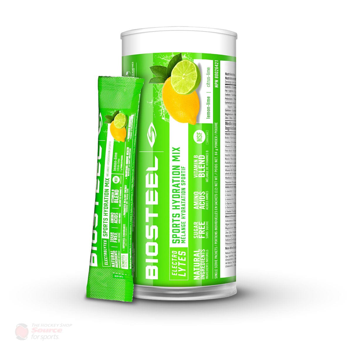 BioSteel High Performance Sports Mix - Lemon Lime (12 Packets)