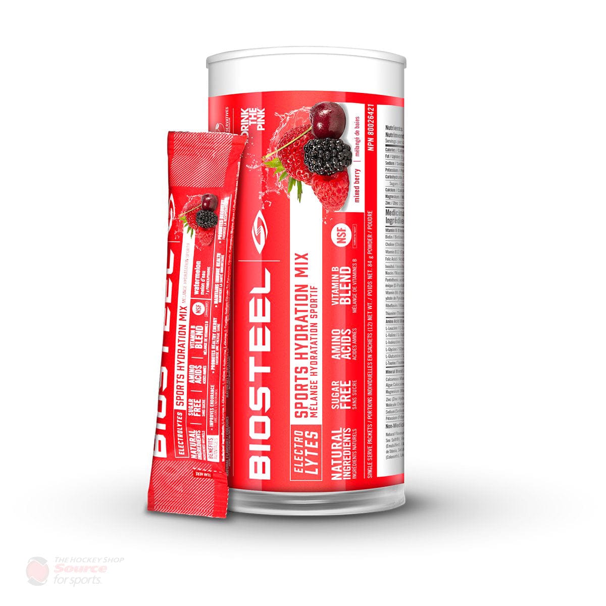 BioSteel High Performance Sports Mix - Mixed Berry (12 Packets)