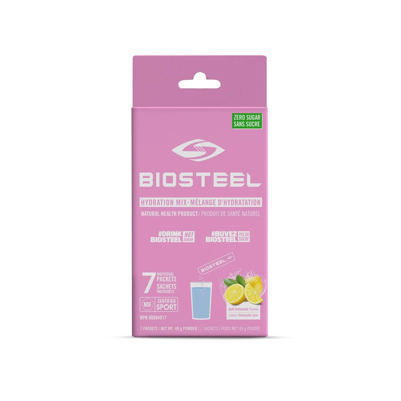 BioSteel High Performance Sports Mix - Pink Lemonade (7ct) - The Hockey Shop Source For Sports