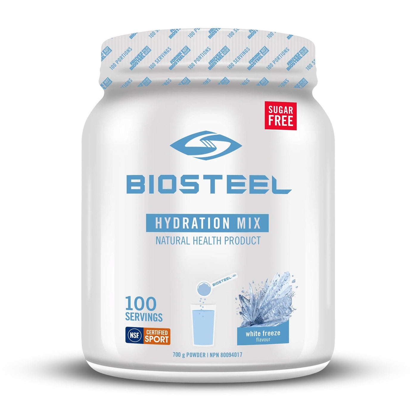 BioSteel High Performance Sports Mix - White Freeze (700g) - The Hockey Shop Source For Sports