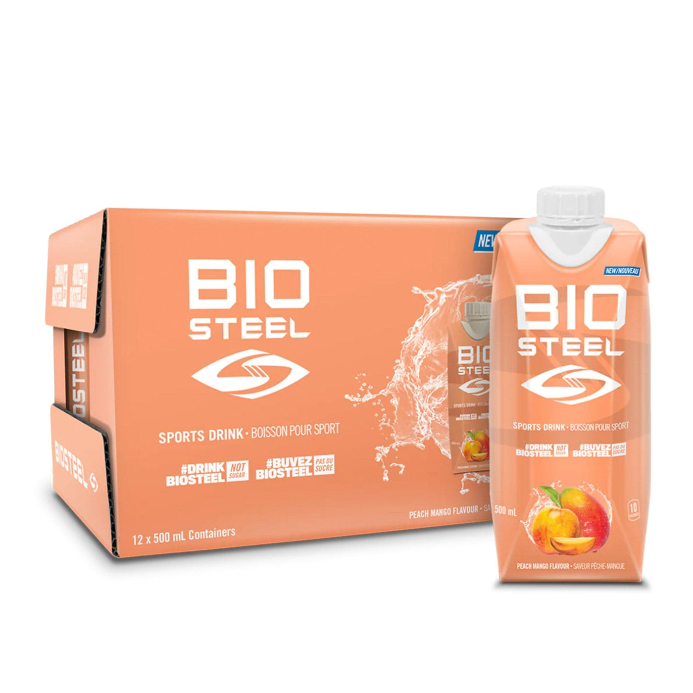 BioSteel Ready to Drink Sports Drink - Peach Mango - The Hockey Shop Source For Sports
